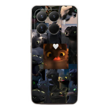 Чехол как приручить дракона на Xiaomi 15T Pro (Дракон коллаж)