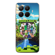 Чехол с картинками Майнкрафт для  – Майнкрафт фон