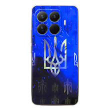 Чехол с украинским гербом на Xiaomi 15T Pro – Гербы на синем