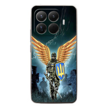Чехол с украинским воином на Xiaomi 15T Pro – Крылатый воин