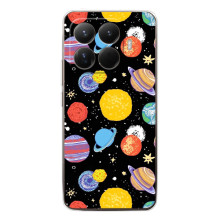 Космічні Чохли для Сяомі 15Т Про (VPrint) (Намальовані планети)