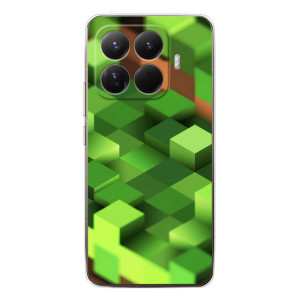 Чехлы для Xiaomi 15T Pro (Персонажи Майн Крафт) – Текстура