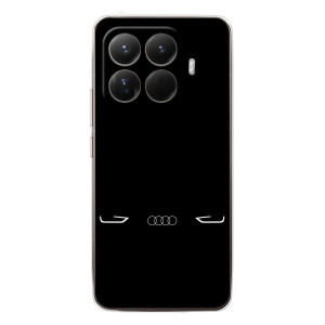 Силиконовый бампер с картинкой машины на Xiaomi 15T Pro – Силует Audi