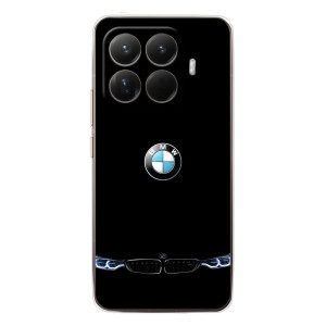 Силиконовый бампер с картинкой машины на Xiaomi 15T Pro – Черный BMW