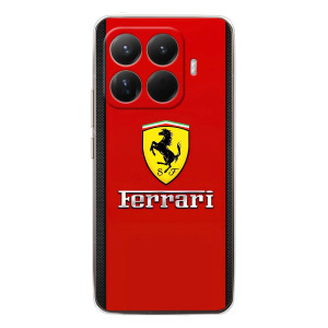 Силиконовый бампер с картинкой машины на Xiaomi 15T Pro – Ferrari Logo