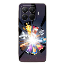 Силиконовый Чехол (атрибутика Клеш Роял) для Xiaomi 15T Pro (Кланы)