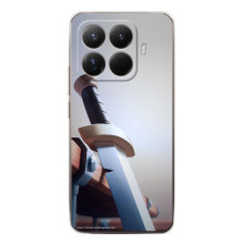 Силиконовый Чехол (атрибутика Клеш Роял) для Xiaomi 15T Pro (Меч варвара)