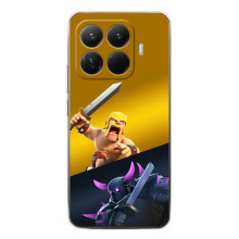 Чехол з героями Клеш Рояль для Xiaomi 15T Pro – Варвар против Пекка
