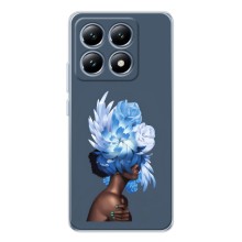 Чехлы (ART) Цветы на Xiaomi 15T (VPrint) (Цветы на голове)