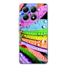Чехлы (ART) Цветы на Xiaomi 15T (VPrint) (Семицветик)