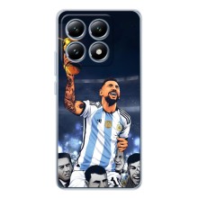 Чехлы для Xiaomi 15T (Leo чемпион) (AlphaPrint) (Месси с кубком)