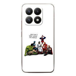 Чехлы для Xiaomi 15T (Для Христиан) – Иисус супергерой
