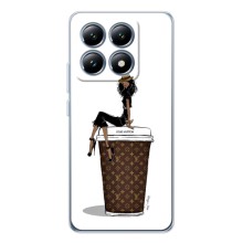 Чехлы Луи Витон для Xiaomi 15T (AlphaPrint - LOUIS VUITTON) (кофе LOUIS VUITTON)