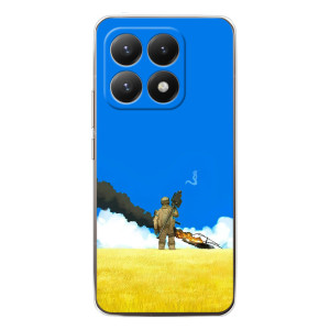 Чехлы на военную тематику для Xiaomi 15T – Попадание