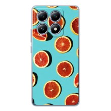 Чехлы с Фруктами для Xiaomi 15T (VPrint) (Грейпфрут)