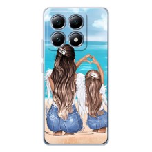 Чохол з друком для Xiaomi 15T - (Мама з дитинкою) (AlphaPrint) (Мама з донькою)