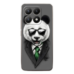Чехлы с Пандами на Xiaomi 15T – Панда в очках