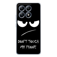 Чехол для Сяоми 15Т - (AlphaPrint) с печатью (ТОП продаж) (Dont Touch)