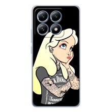 Чехол с печатью для Xiaomi 15T - (Мода) (AlphaPrint) (Девочка в тату)