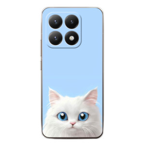 Чехол на тематику: Коты для Xiaomi 15T – Белый кот