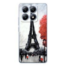 Чехол Эйфелева Башня для Xiaomi 15T - (AlphaPrint) (Башня в Париже)