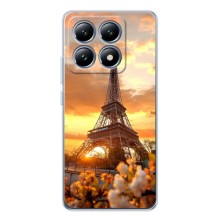Чехол Эйфелева Башня для Xiaomi 15T - (AlphaPrint) (Солнечная башня)