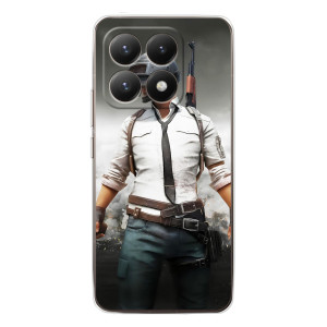 Силиконовый чехол с картинкой "Герой Pubg" на Xiaomi 15T – Пабг