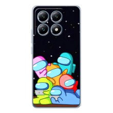 Чехол Амонг Ас для Xiaomi 15T (AlphaPrint) (Скины в космосе)