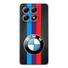 Чехол для Сяоми 15Т - с принтом БМВ (AlphaPrint) (Лого BMW)