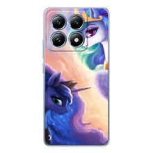 Чехол для Сяоми 15Т - (Единорожки - Новинки) (AlphaPrint) (Единорожки)