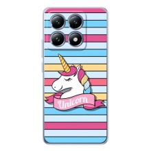 Чехол для Сяоми 15Т - (Единорожки - Новинки) (AlphaPrint) (Unicorn)