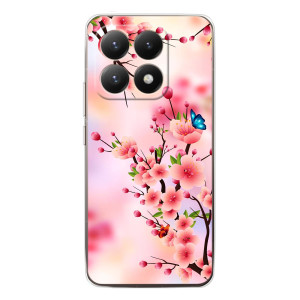 Чехол с принтом САКУРЫ на Xiaomi 15T – Бабочки на сакуре