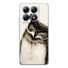 Чехол с птицами на Xiaomi 15T (VPrint) (Сова)