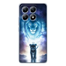 Чехол со Львом для Xiaomi 15T (VPrint) (Маленький лев)