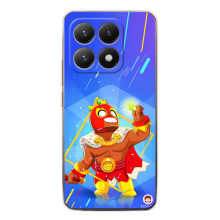 Чехол (ТПУ) с героями Бравл Старс на Xiaomi 15T – Эль Примо