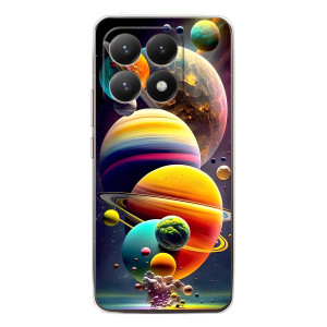 Чохол (ТПУ) з планетами на Xiaomi 15T – Сонячна система
