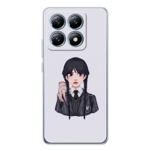 Чехлы Венсдей на Xiaomi 15T Уэнсдей (AlphaPrint) (Уэнздей и Вещь)