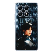 Чехлы Венсдей на Xiaomi 15T Уэнсдей (AlphaPrint) (Уэнздей кошка)