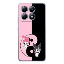Чехол с кроликом Куроми на Xiaomi 15T (Куроми Инь Янь)