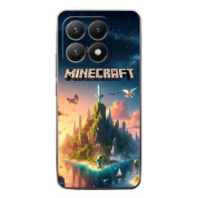 Чехол с картинками Майнкрафт для  (Лого Майнкрафт)