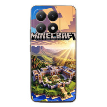 Чехол с картинками Майнкрафт для 
