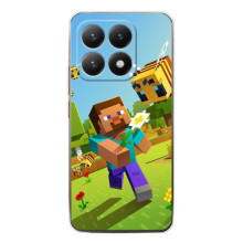 Чехол с картинками Майнкрафт для  (Персонаж Майнкрафт)