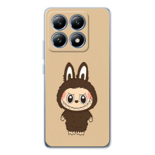 Чехол с Лабубу на Xiaomi 15T – Коричневый Лабубу