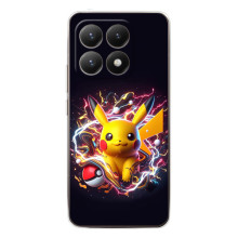 Чехол с Пикачу на Xiaomi 15T – Пикачу с мячом