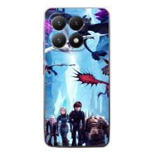 Чехол с принтом дракон Беззубик для  – Герои Беззубика