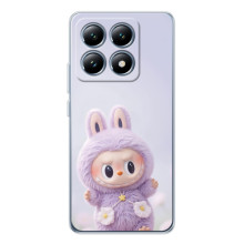 Чехол с принтом Лабубу для Xiaomi 15T – Фиолетовый Лабубу
