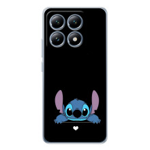 Чехол с принтом Стич на Xiaomi 15T – Стич на черном