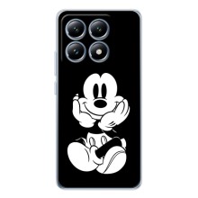 Эксклюзивный чехол для Xiaomi 15T (AlphaPrint - Мультяшные) (Микки на черном)