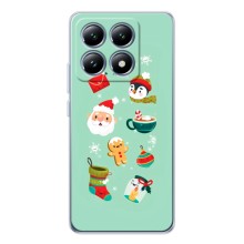 Новогодние Чехлы для Сяоми 15Т (VPrint) (Настроение НГ)