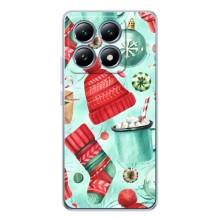 Новогодние Чехлы для Сяоми 15Т (VPrint) (Одежда НГ)